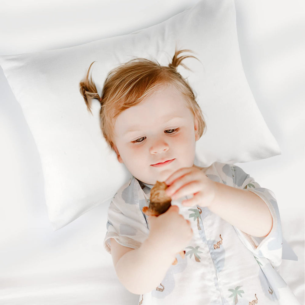 Zenssia rocket bedtime scene; two pillowcases support cozy sleep routines