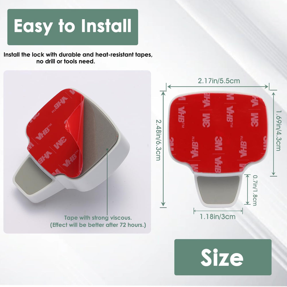 ZENTIVOR two-pack in-use on stove and dishwasher showing versatile kitchen safety