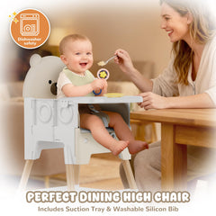 Zenvory 3in1 multifunction seat supports feeding, play, and learning as your child grows.
