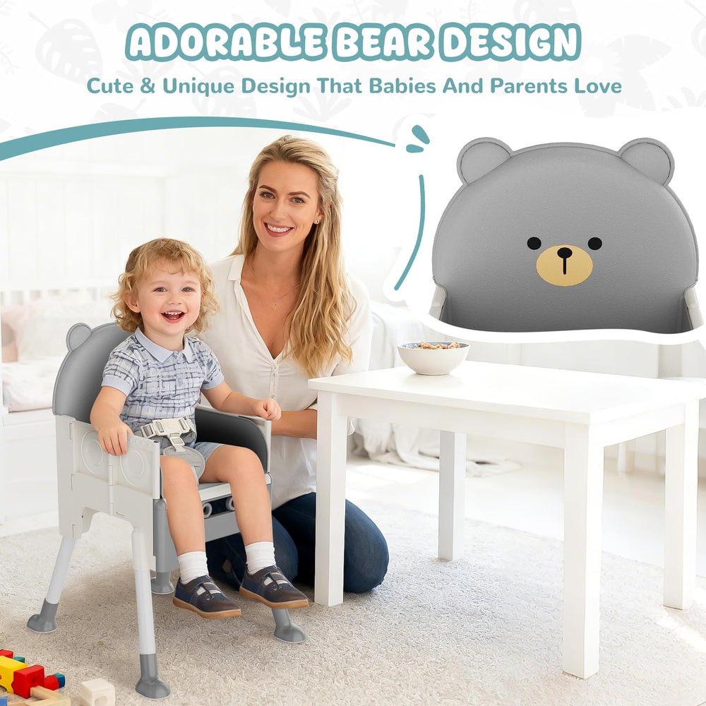 Zenvory 3-in-1 design grows with your child through toddler years.