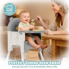 Zenvory BPA-free materials ensure safe, everyday dining for babies.