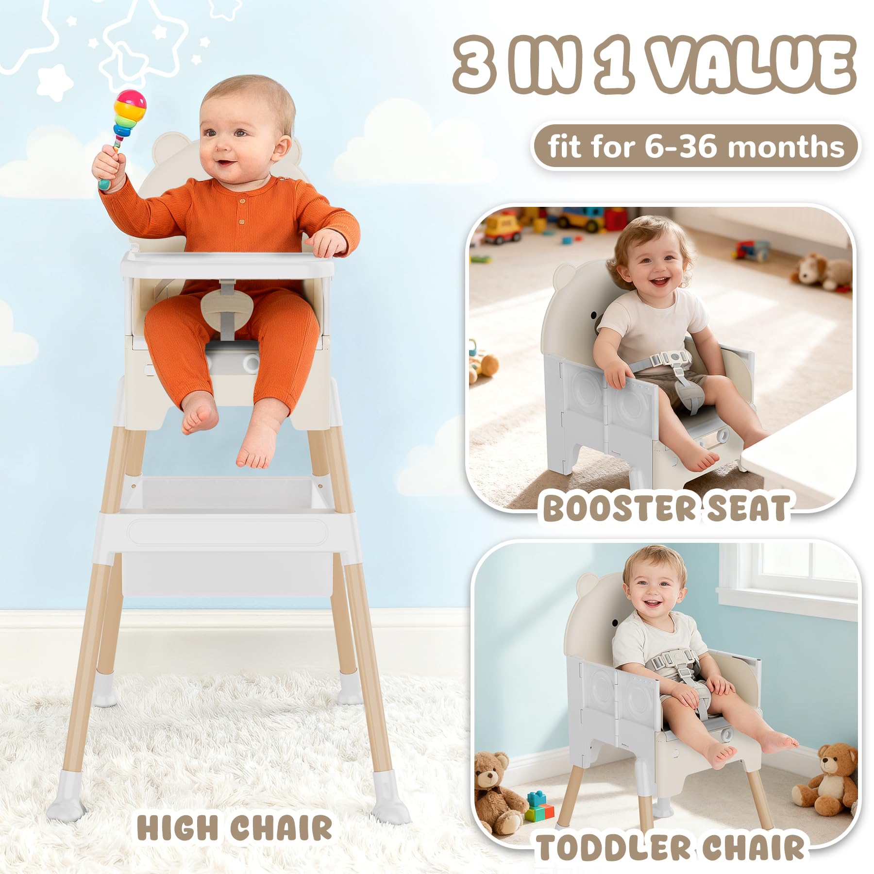Zenvory foldable portable frame enables easy storage and travel.