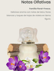 Zermat Baby Boby Cologne application close-up suggests easy gentle dab on pulse points