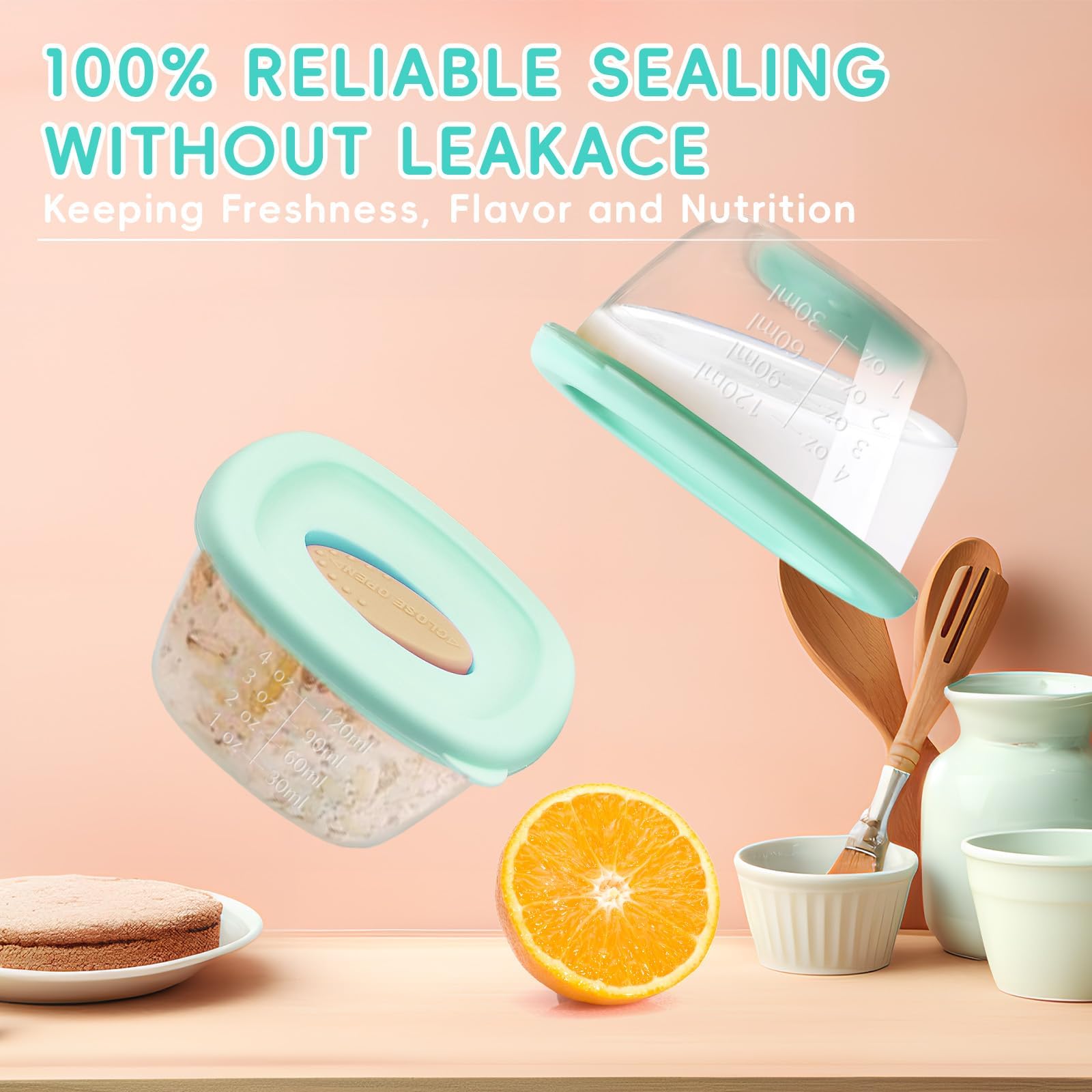 Zerobe reusable silicone jars offer eco-friendly, cost-efficient meal storage.