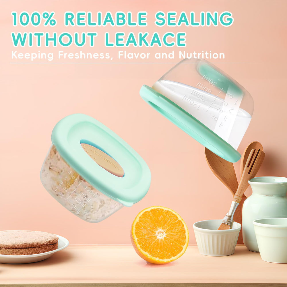 Zerobe reusable silicone jars offer eco-friendly, cost-efficient meal storage.