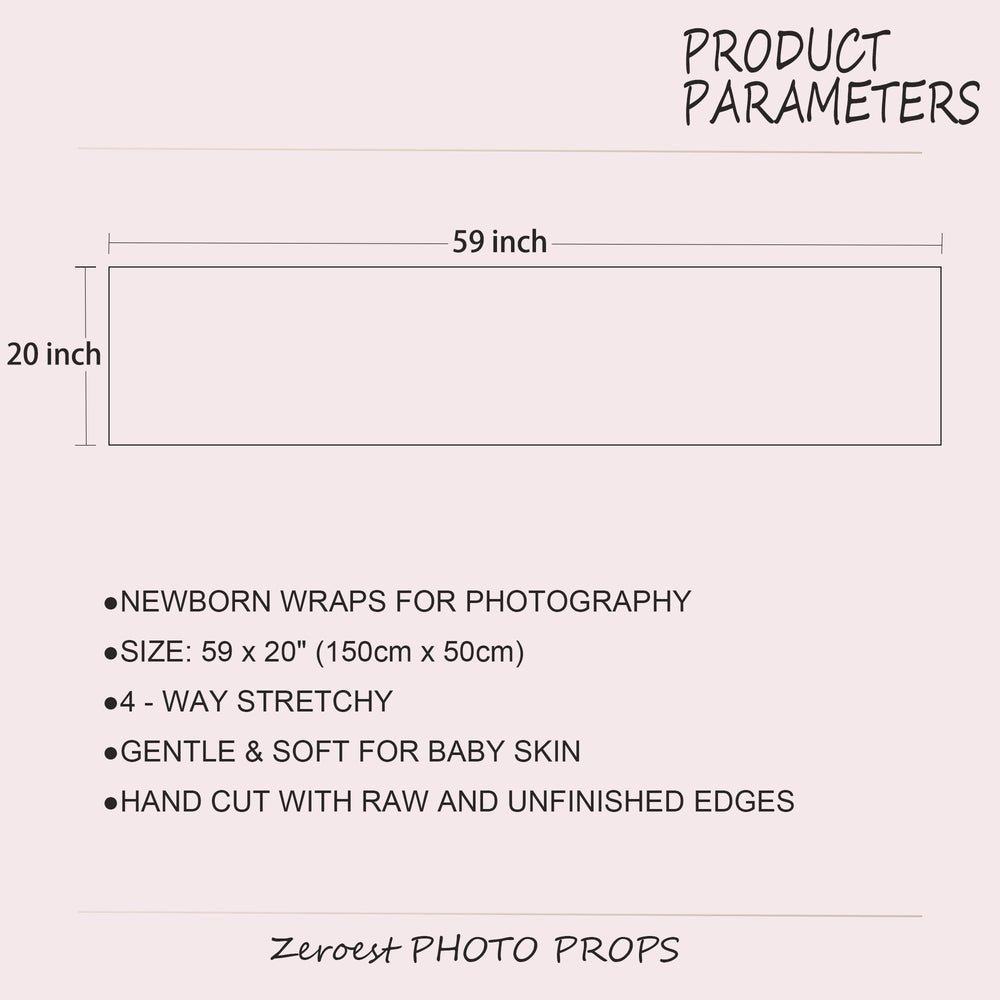 Zeroest newborn wrap blue-soft-knit-texture emphasizes gentle touch for newborn portraits
