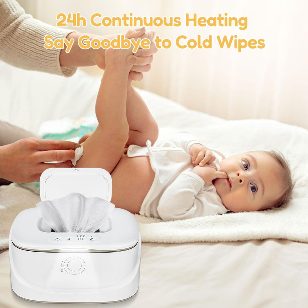 Zertylre built-in spring design ensures even heating of wipes.