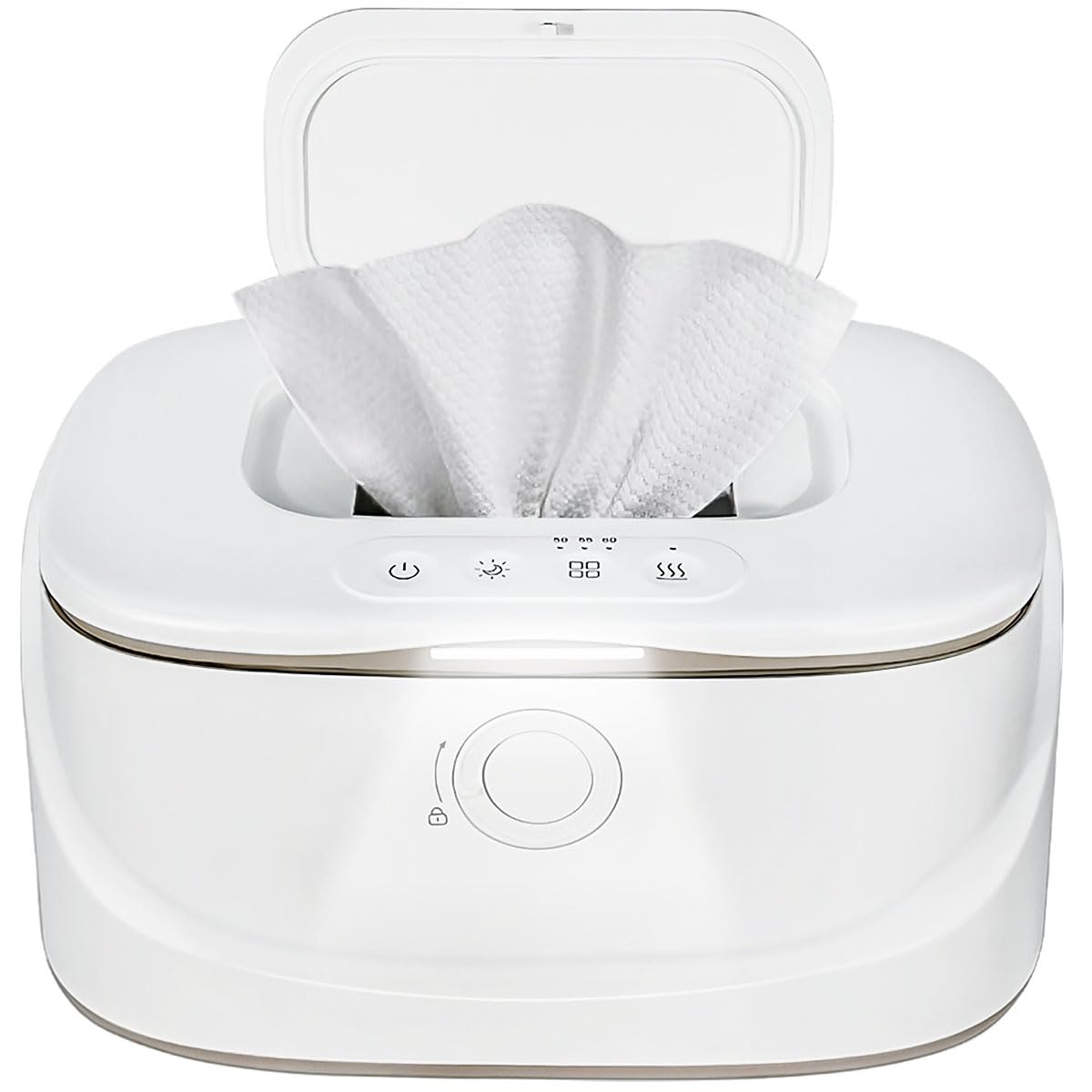 Zertylre baby wipe warmer with night light aids late-night diaper changes.