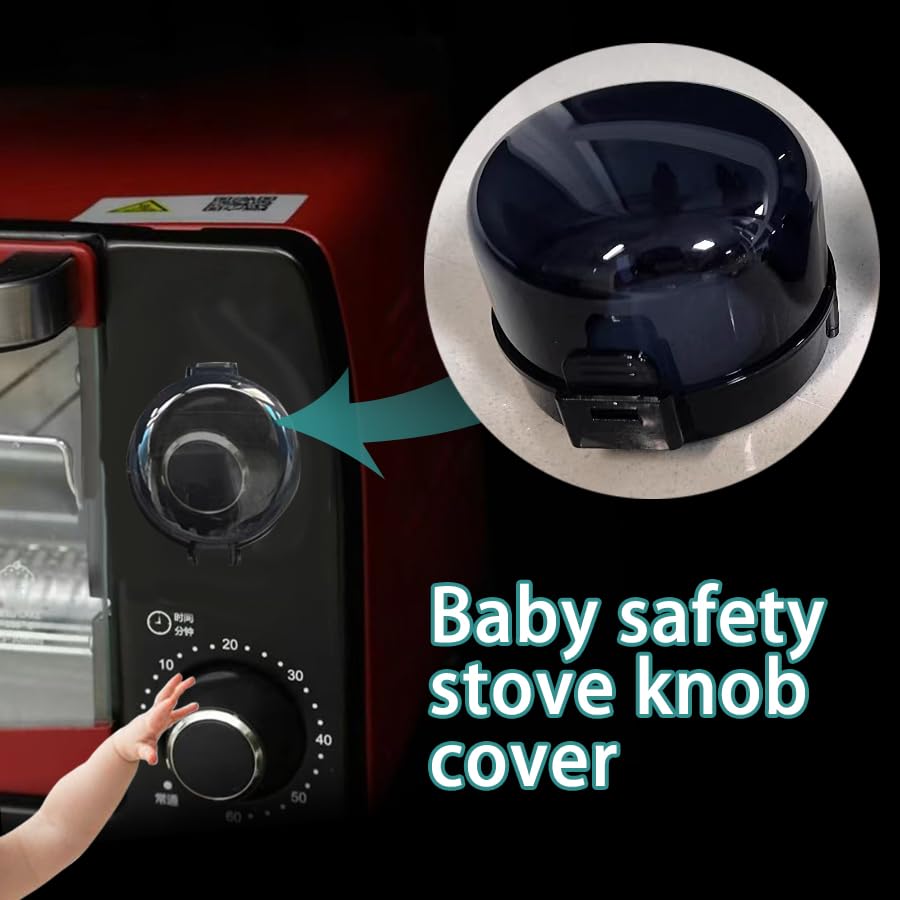 ZESHUI heat-resistant ABS knob covers protect knobs up to 200°F during cooking