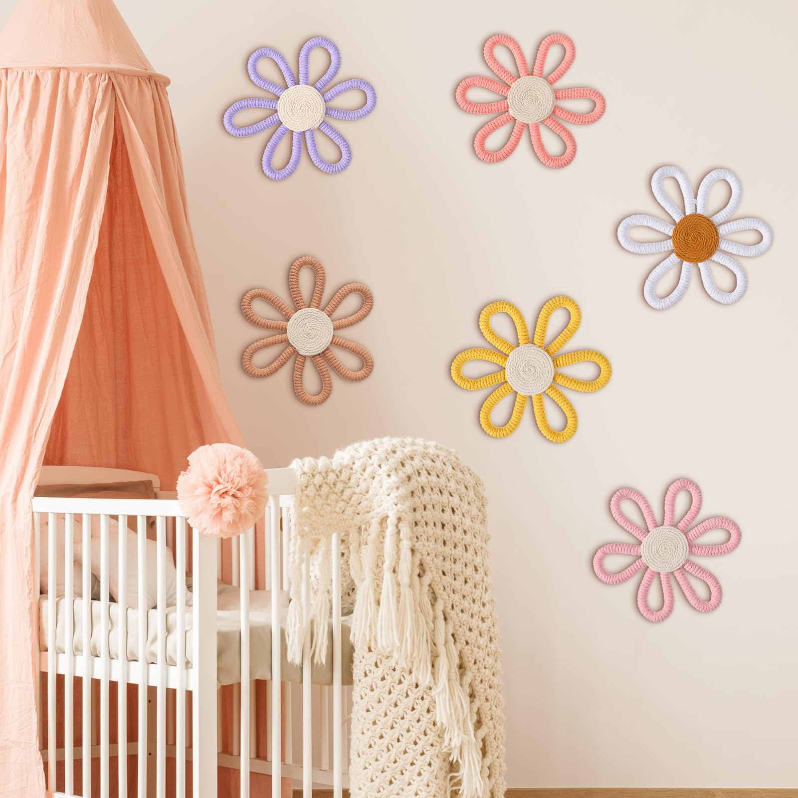 Zeyune daisy wall art pack makes a thoughtful gift for new homes