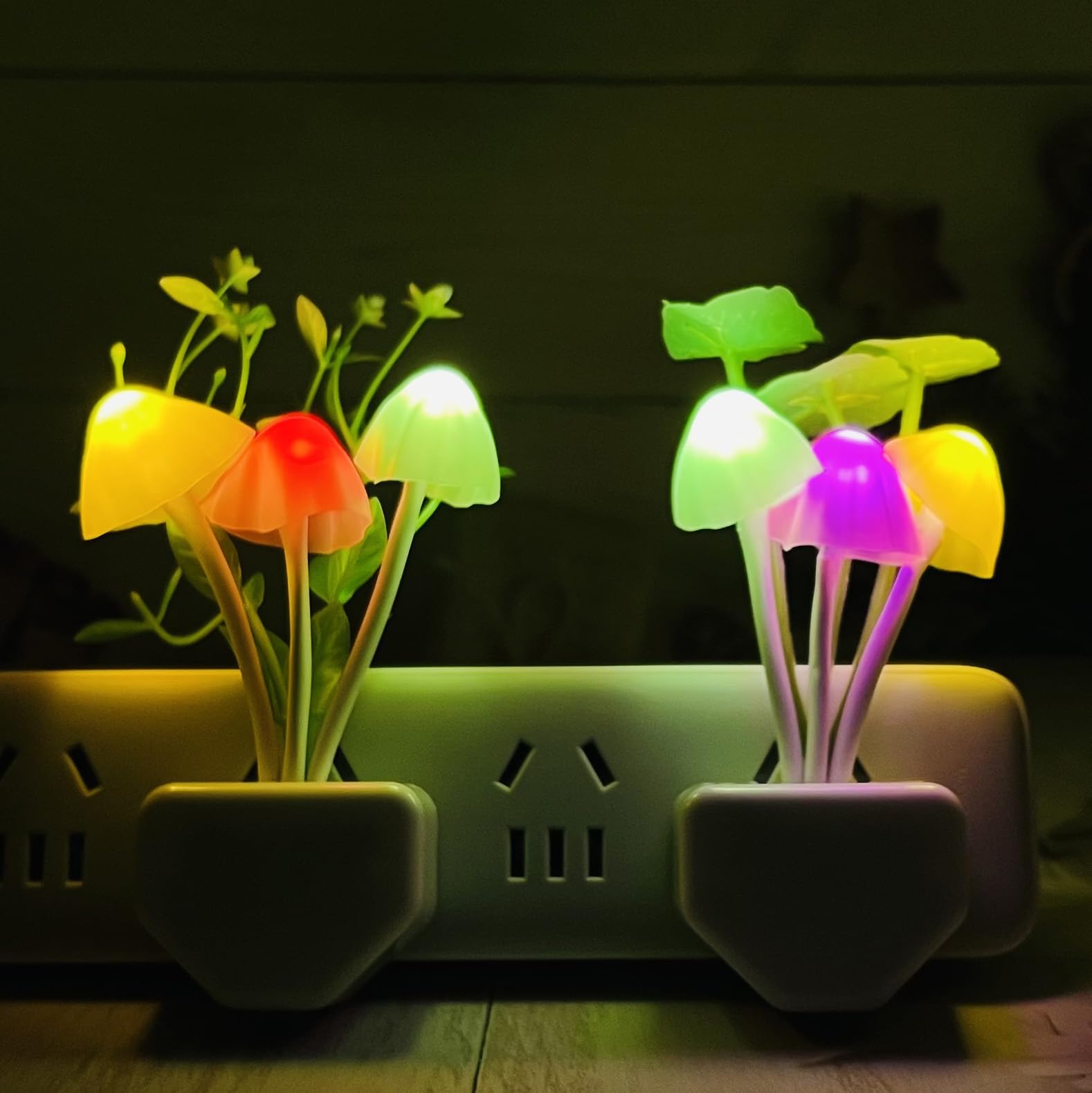 ZEZHOU color-changing mushroom night light with seven colors