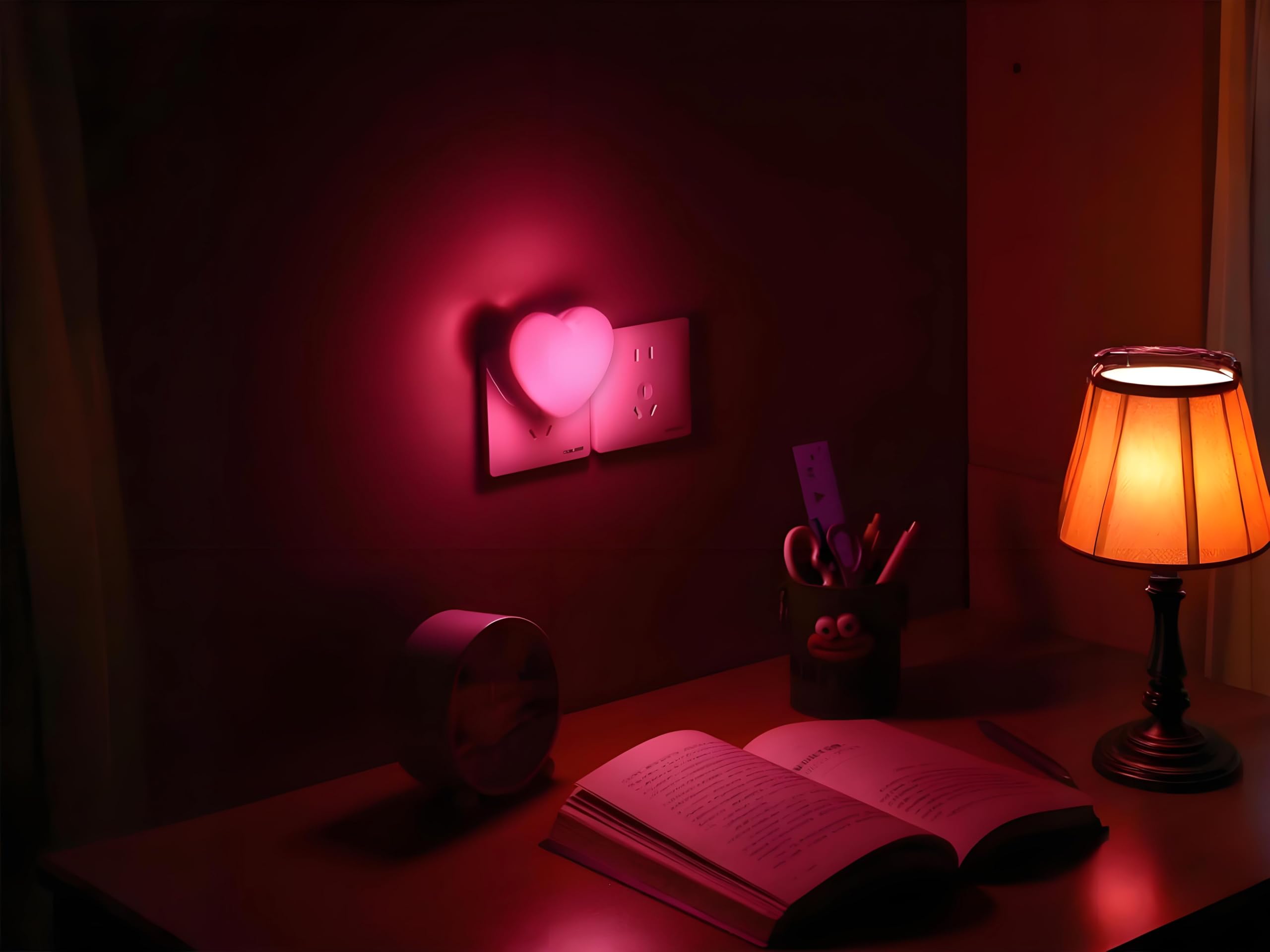ZEZHOU gift-ready two pack night lights for home decor