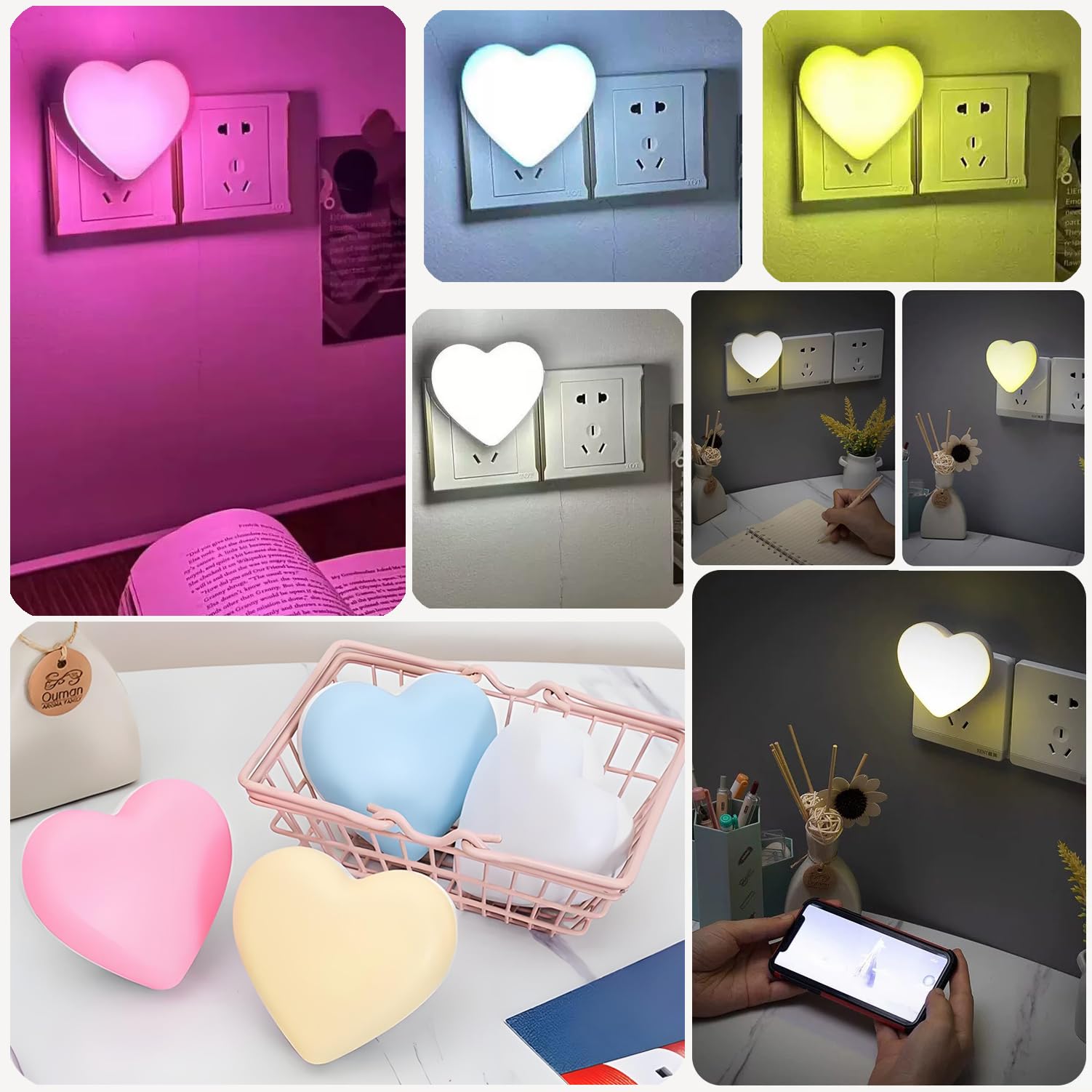 ZEZHOU Soft pink glow supports bedtime routines in kids' rooms and nurseries.