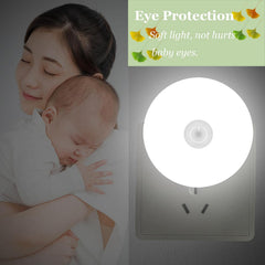 ZEZHOU compact glow night light 3000K-5000K range.