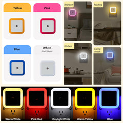 ZEZHOU 3000K soft white night light ideal for bedrooms and hallways.