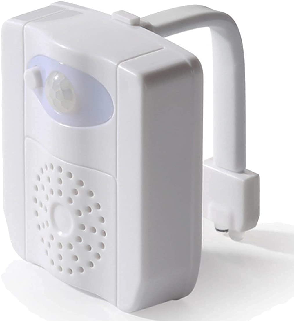 ZEZHOU toilet light reduces glare for late-night bathroom trips.