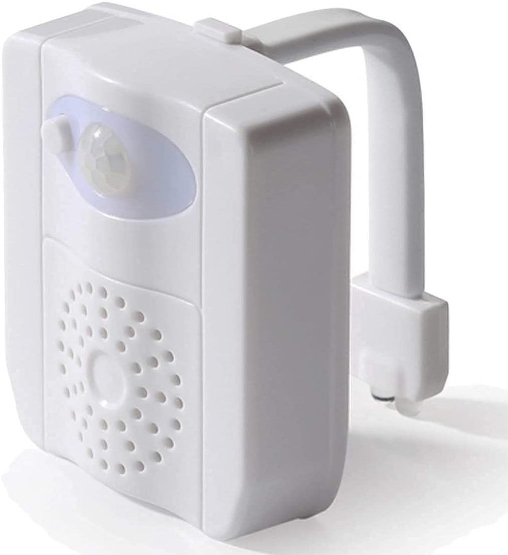 ZEZHOU toilet light reduces glare for late-night bathroom trips.