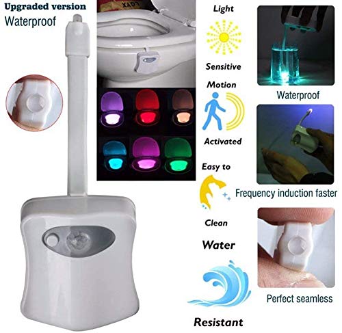 ZEZHOU night light makes a thoughtful gift for adults and kids for safer bathroom trips.