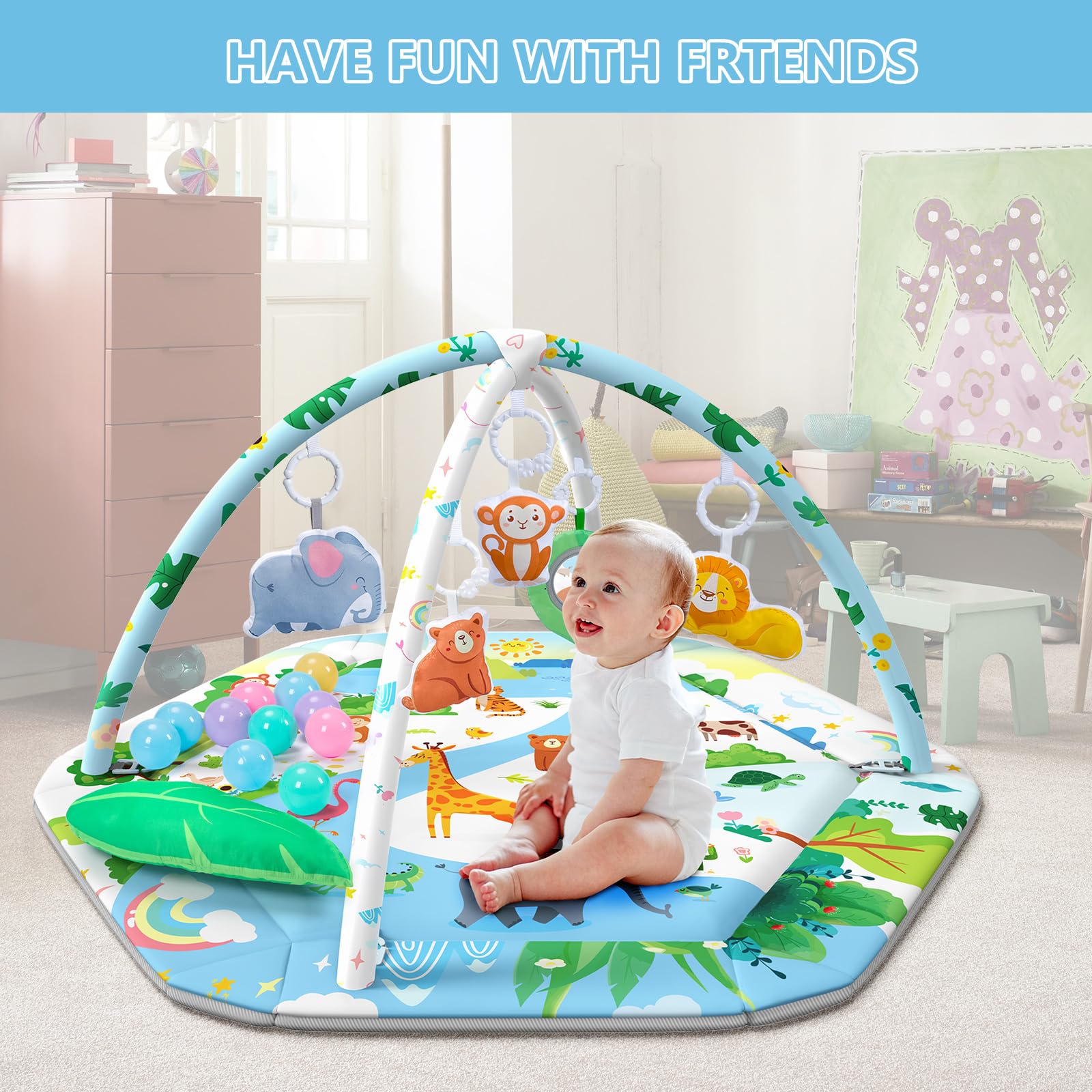 ZFDEBY 18-game balls for interactive play and ball pit exploration