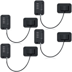 Zhengmy refrigerator locks front view showing four-digit code for safe storage