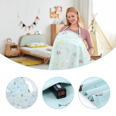 ZHIYUEJING cover demonstrates full 28x40 inch privacy coverage.