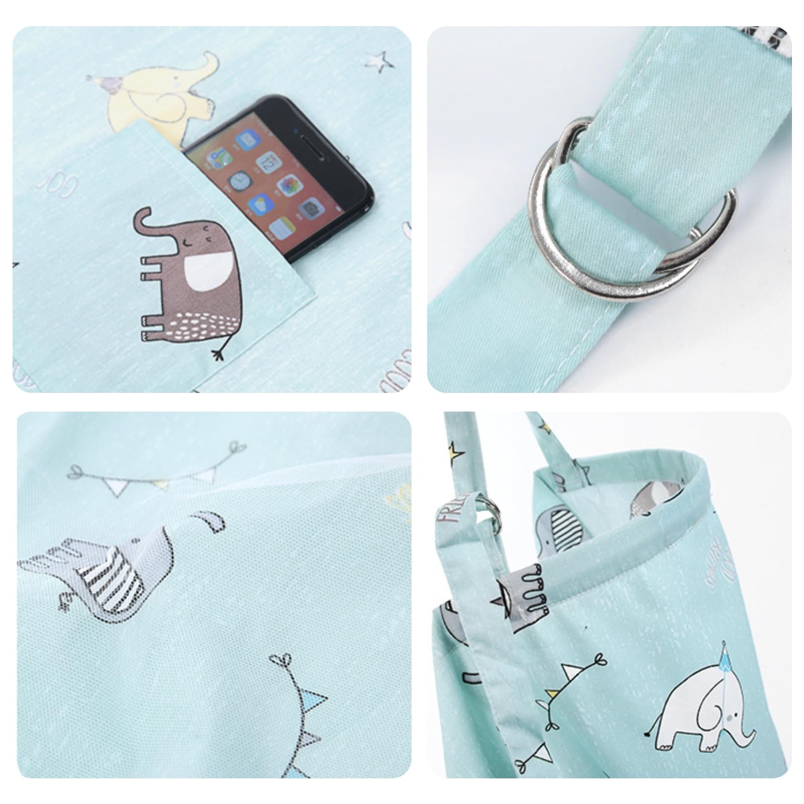 ZHIYUEJING nursing cover is machine-washable for easy care.