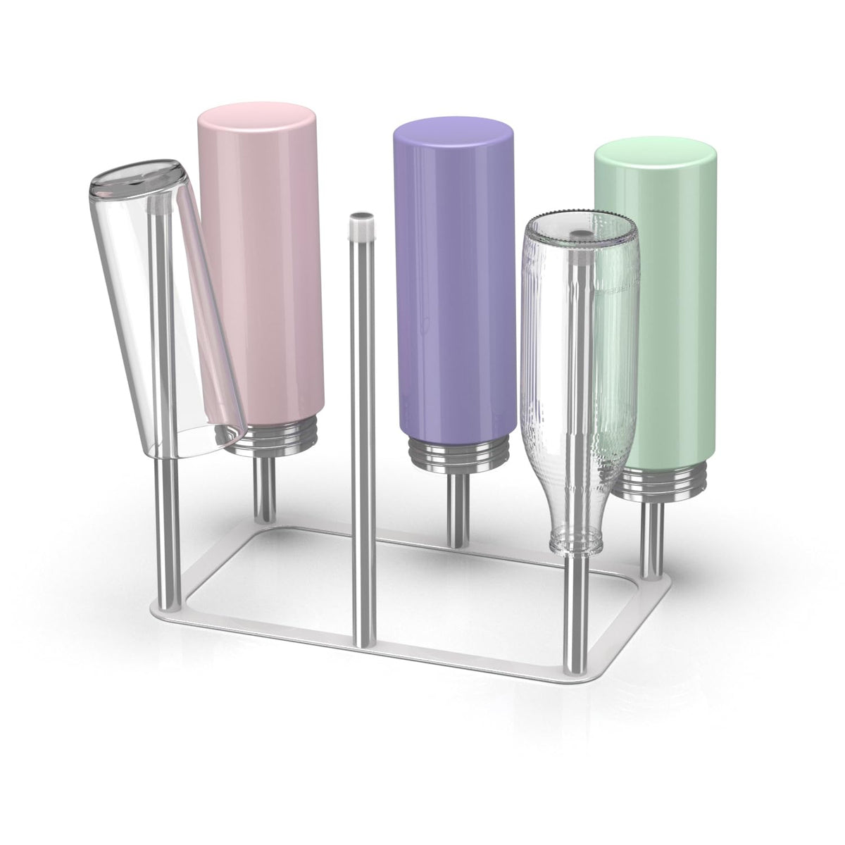 ZHMY water bottle drying rack base keeps countertops organized and stable.