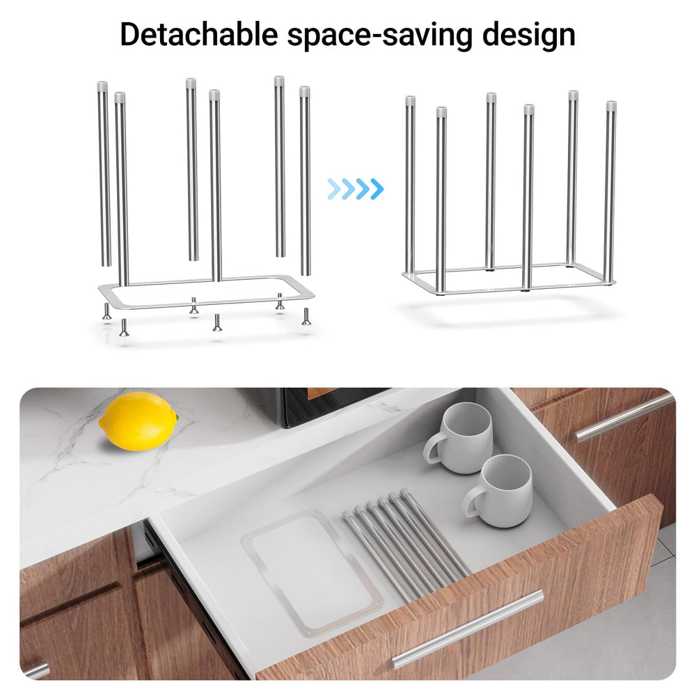 ZHMY space-saving design keeps countertops tidy and under-cabinet-ready.