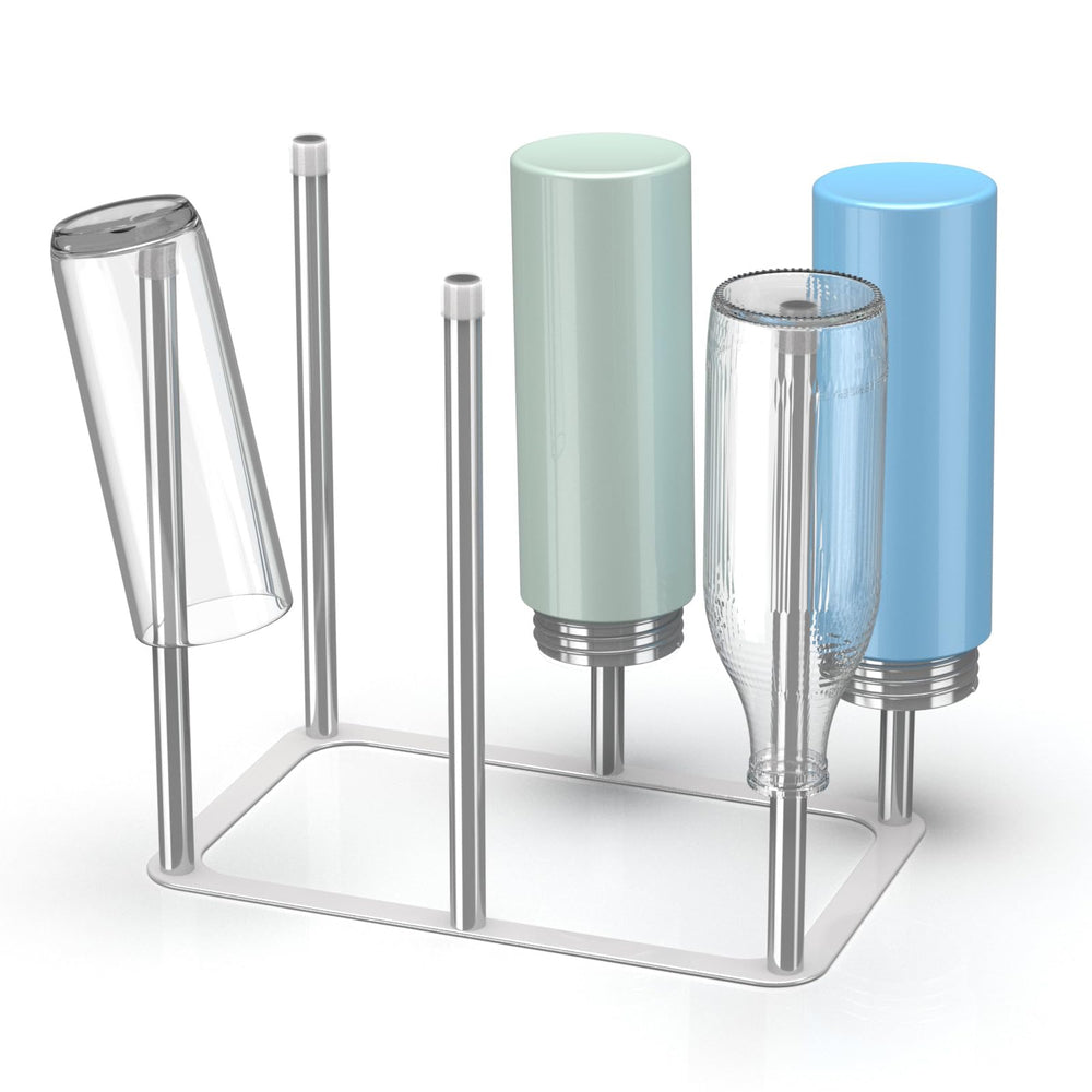 ZHMY scratch-protection-caps safeguard delicate glassware during drying.