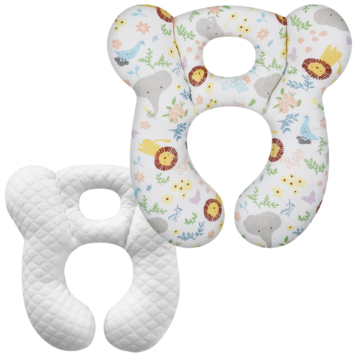 ZHOMA baby travel pillow with U-shape for car seats offering neck support