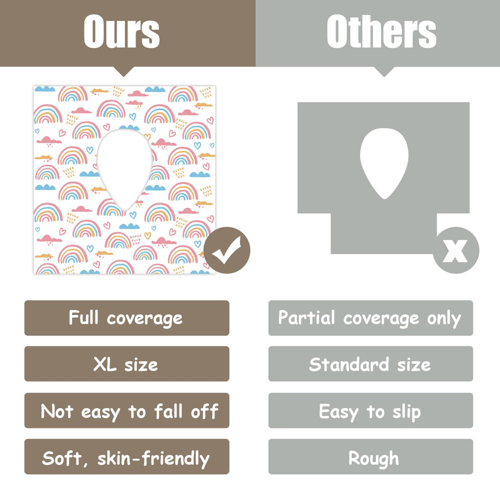 ZHOMA individually wrapped covers ideal for on-the-go use in airports or hotels.