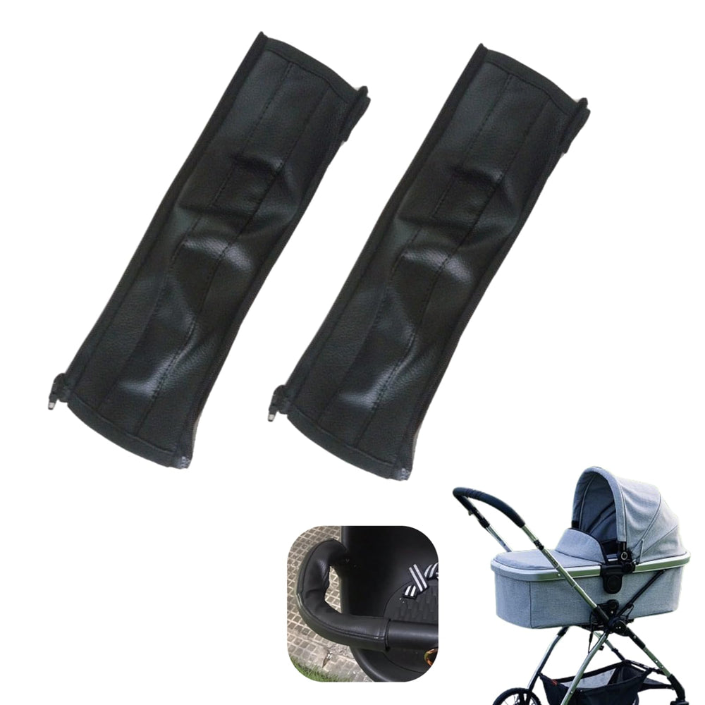 Zhouocea baby-stroller-armrest-protective-cover packaged protects handrails from rust and wear.