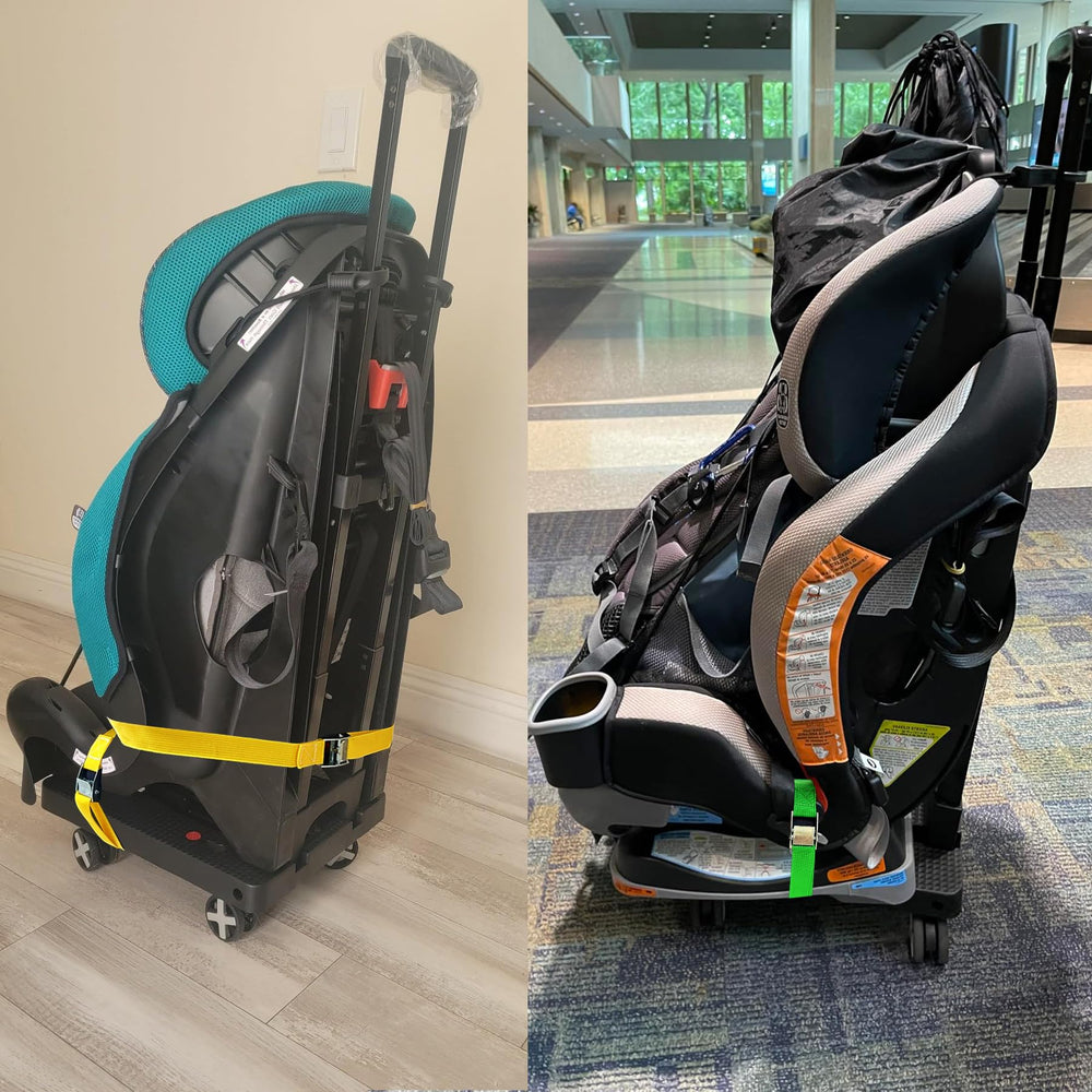 Zhtangrui car-seat dolly folded compact storage for easy stowaway