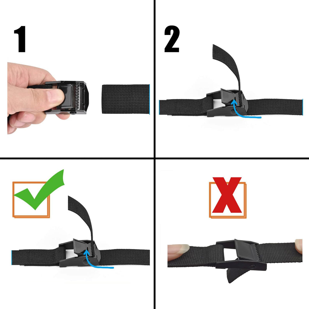 zhtangrui car seat travel cart airport-use-ready with two luggage straps.