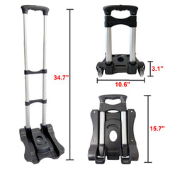zhtangrui car seat travel cart folded-storage-portable under-seat convenience.