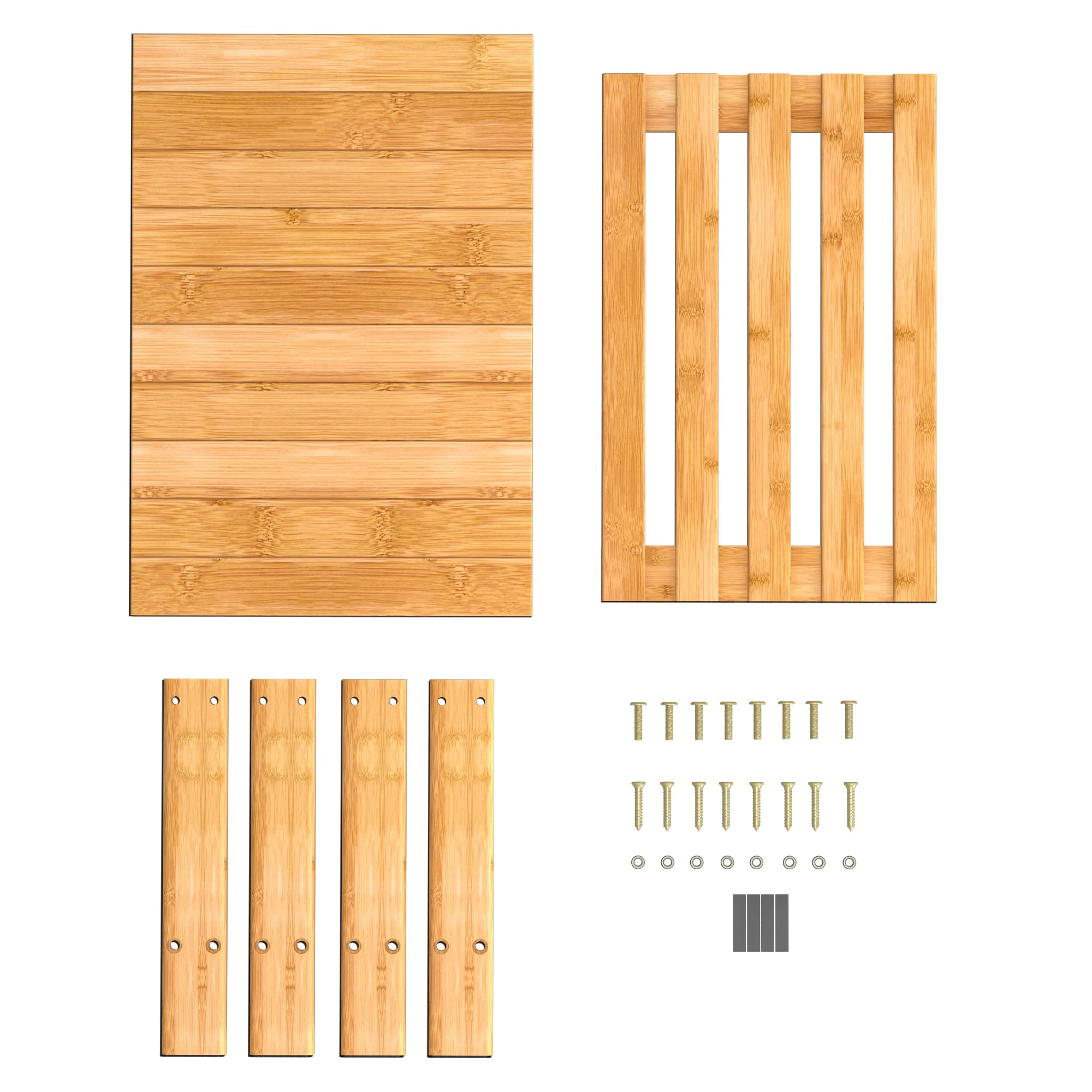 Zhuoyue wooden step stool with non-slip feet enhances stability
