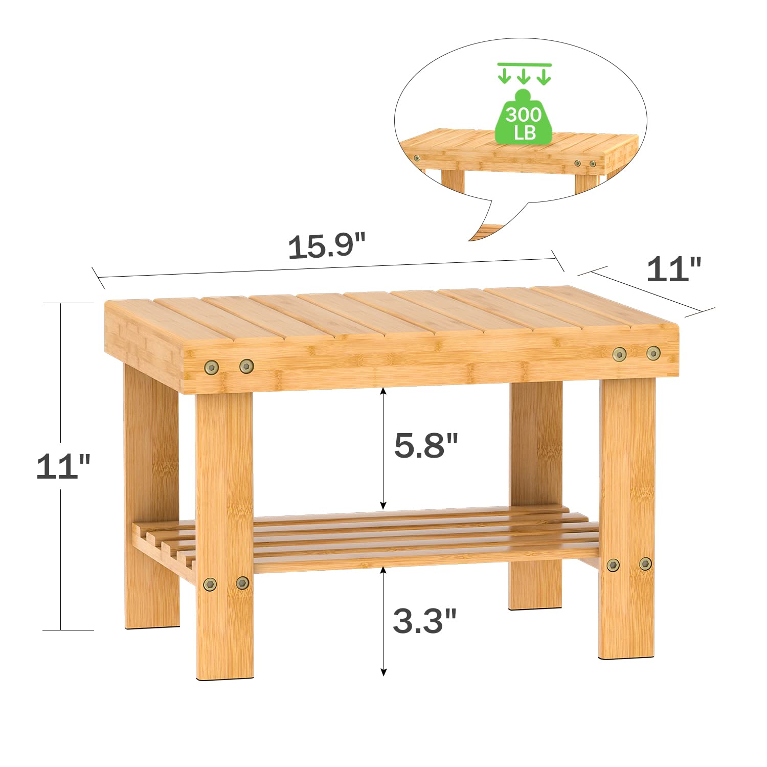 Zhuoyue wooden step stool with smooth finish for gentle stepping