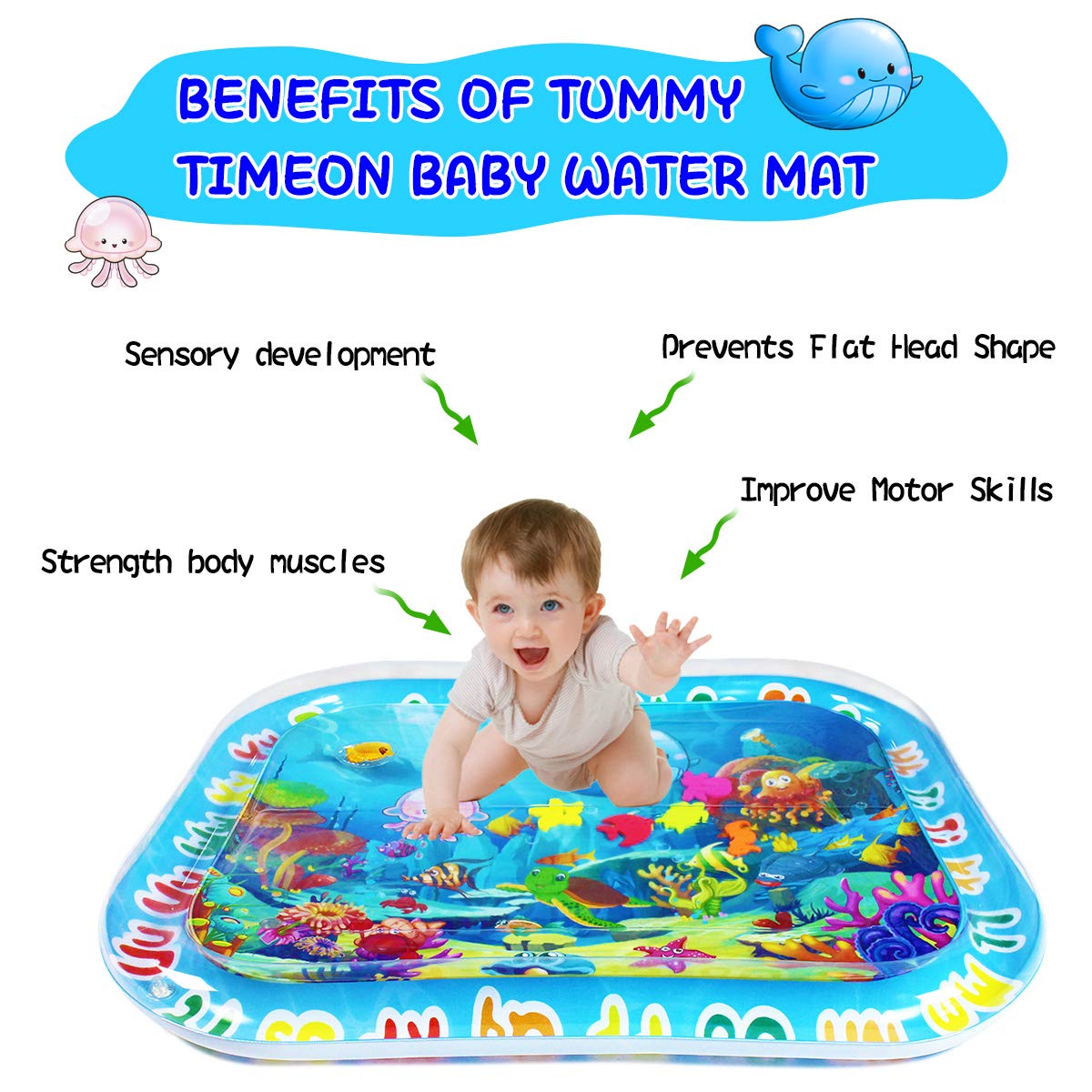 ZHUYNXIR BB call feature engages baby during water play sessions.