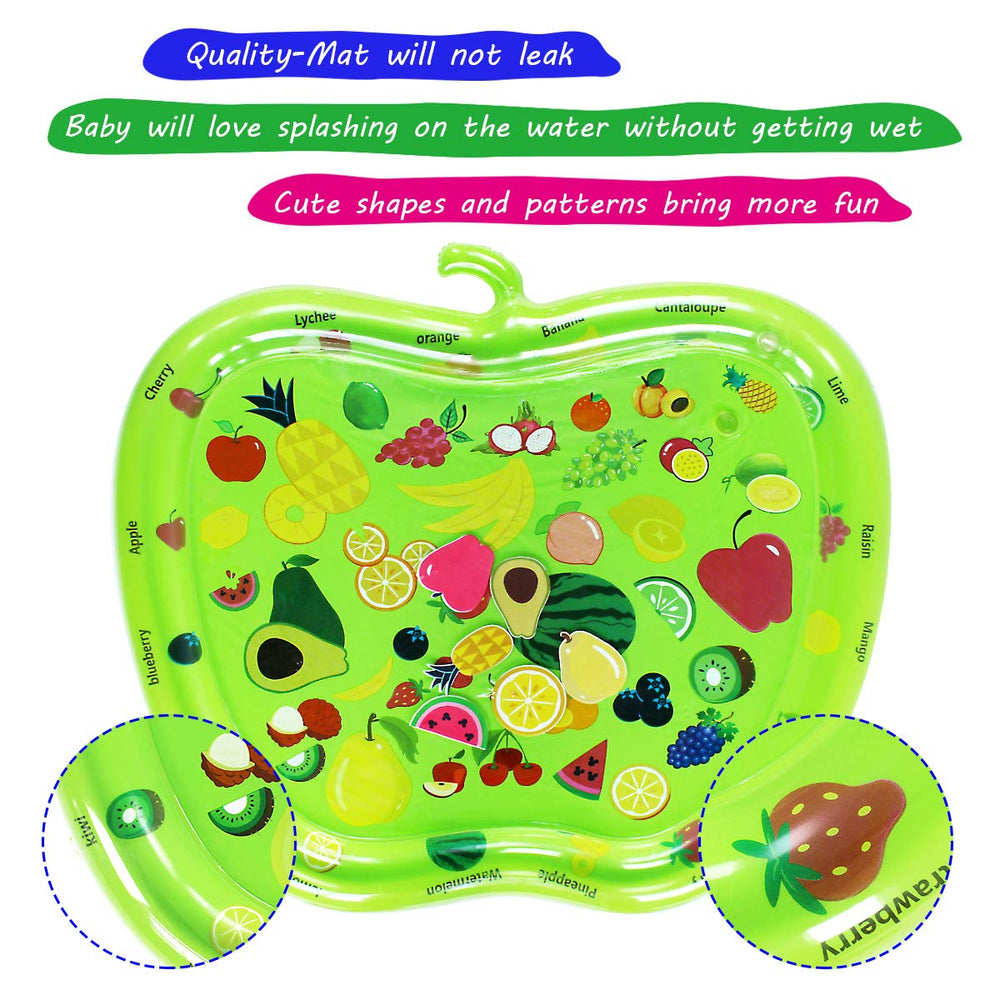 ZHUYNXIR Infant Water Mat floating toys closeup for hands on play