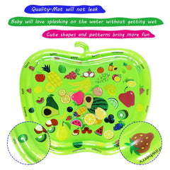 ZHUYNXIR Infant Water Mat floating toys closeup for hands on play