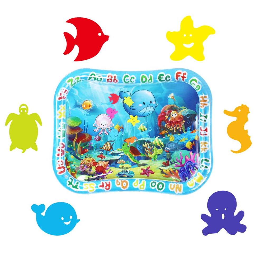 ZHUYNXIR spacious 39.5x31.5 inch mat accommodates newborns and older infants.