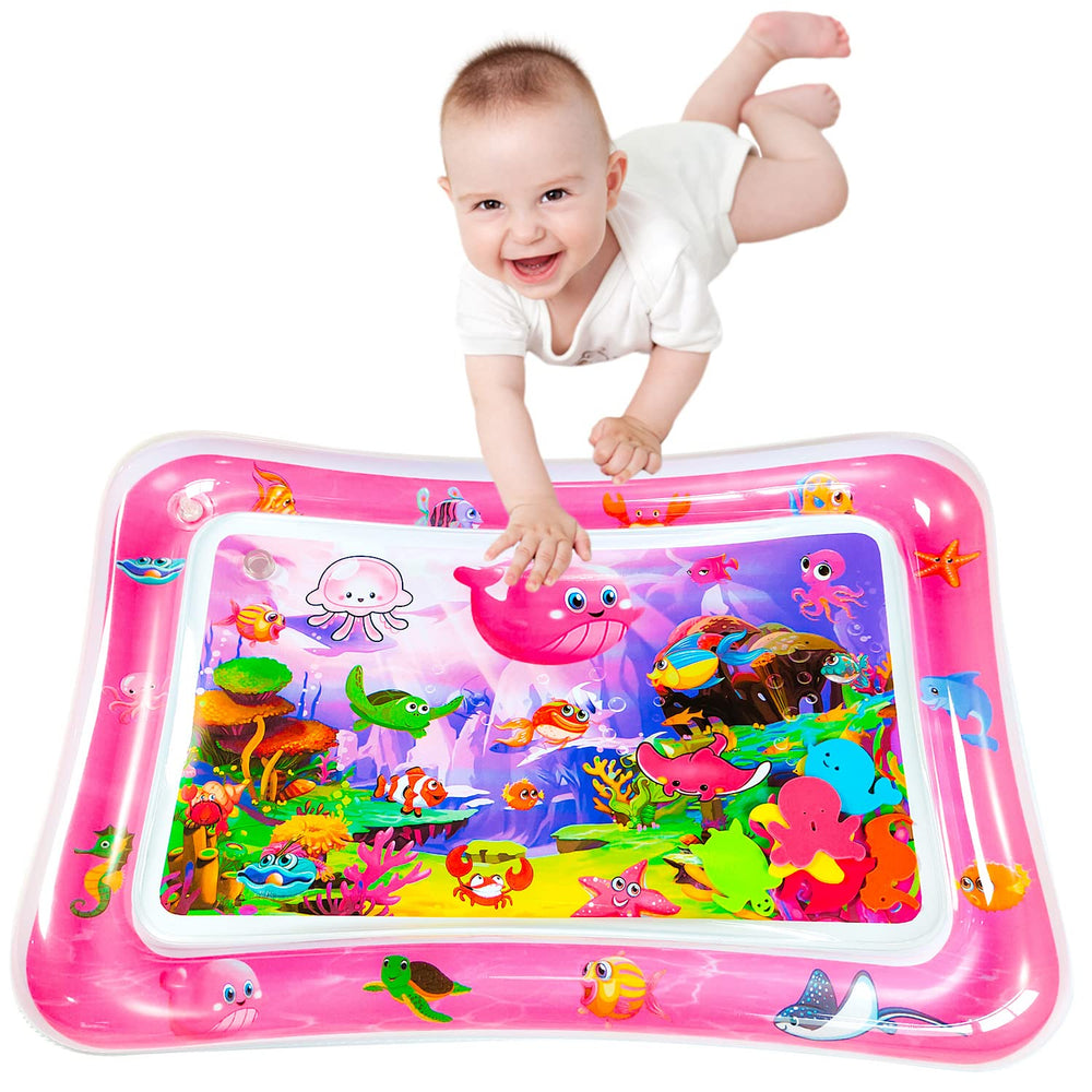 ZHUYNXIR inflatable soft surface water mat for curious infants
