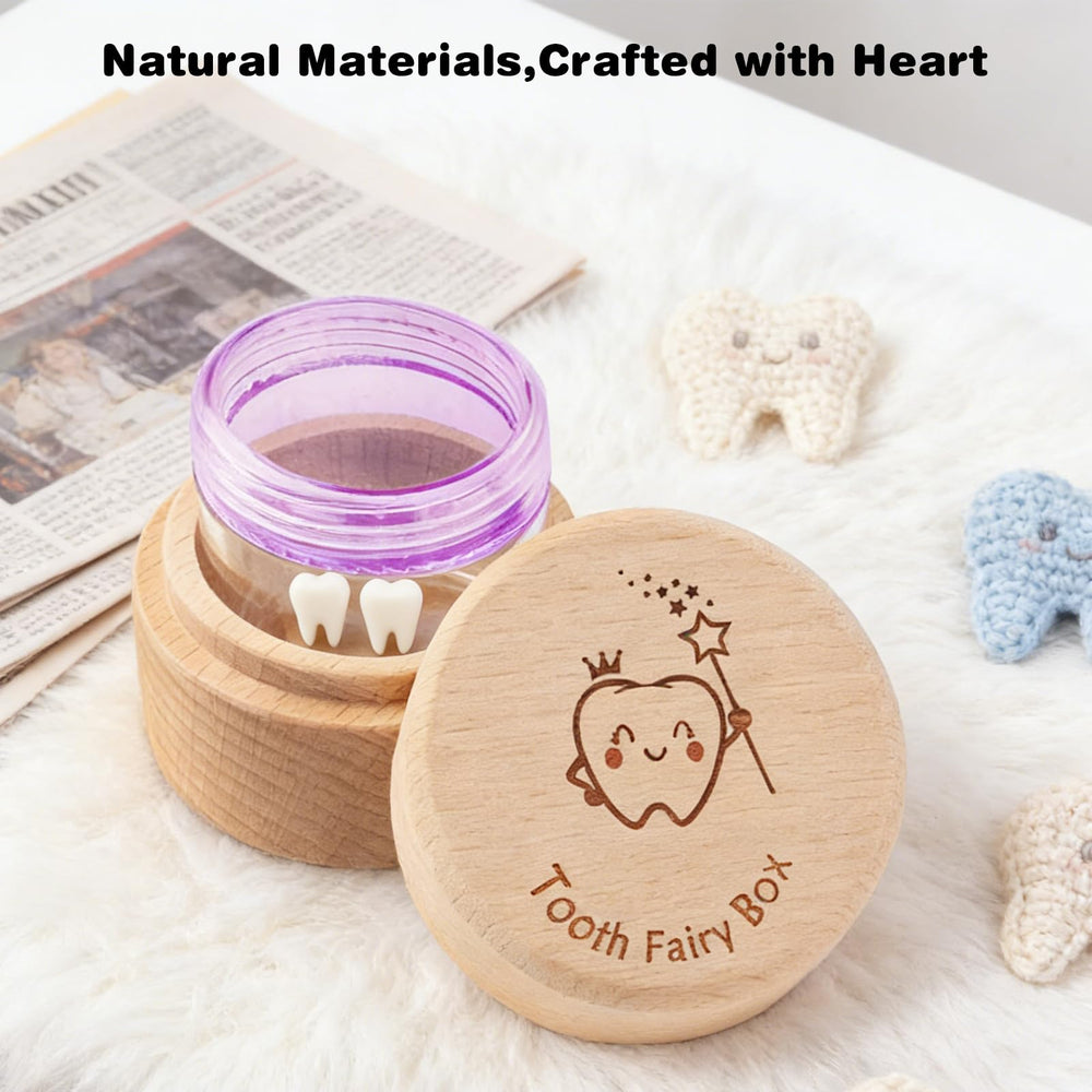 ZHYEEDAA Tooth Fairy Storage pouch keeps memories organized.