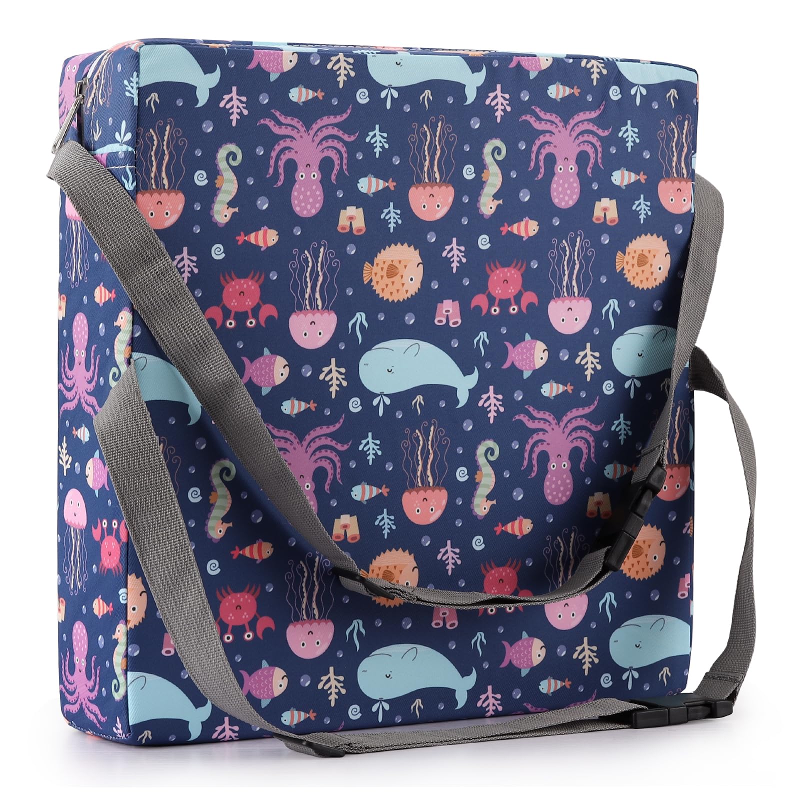 Zicac booster seat supporting family dining at the table.