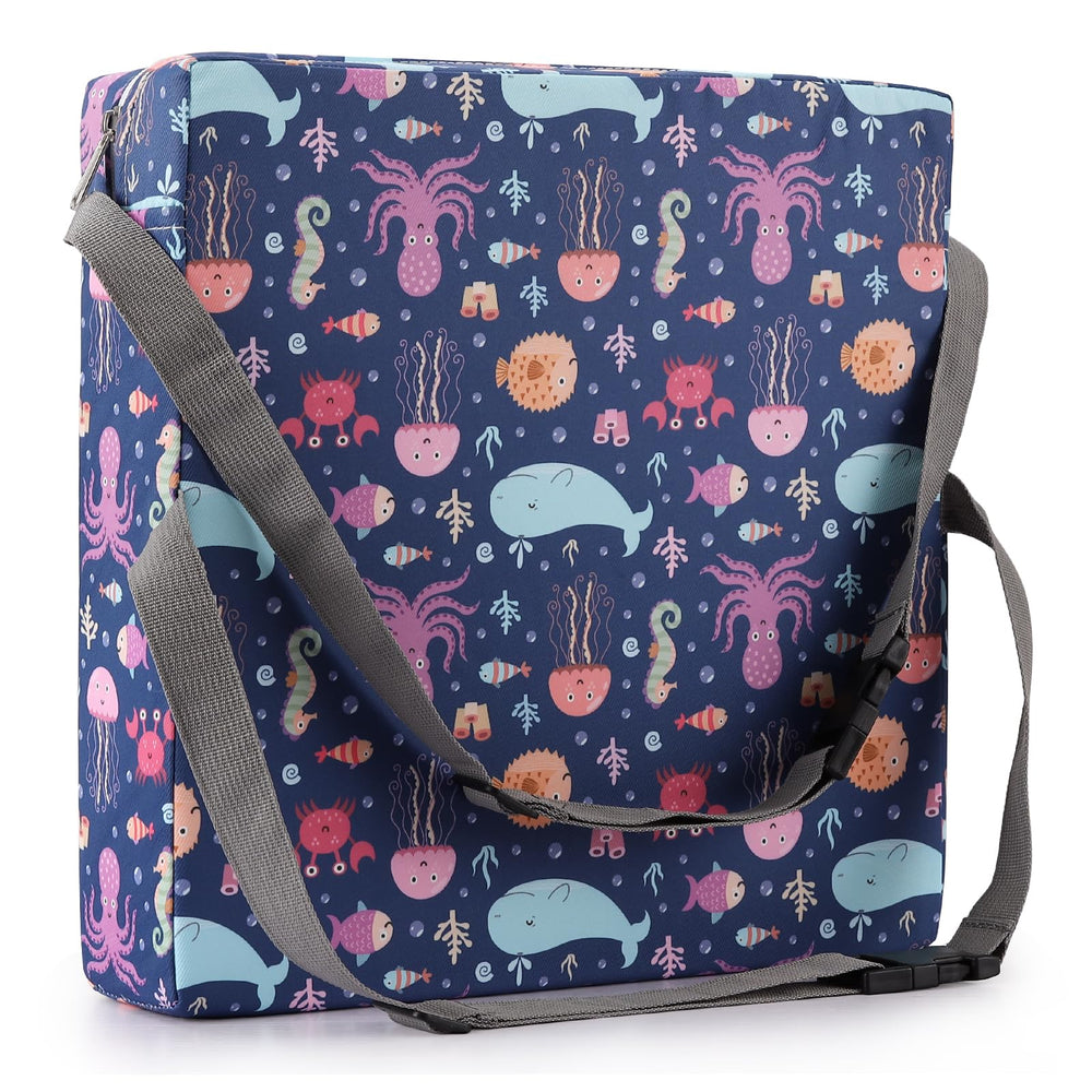 Zicac booster seat supporting family dining at the table.