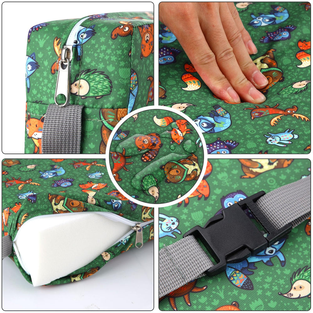 Zicac booster seat travel-friendly lightweight design for restaurants and trips