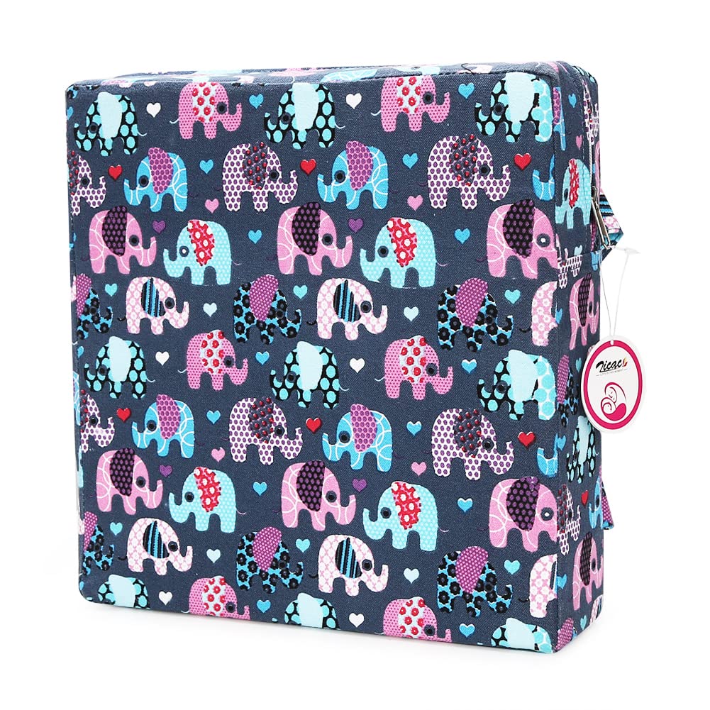 Zicac detachable washable cover keeps baby chair clean after meals.