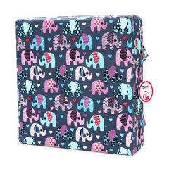 Zicac detachable washable cover keeps baby chair clean after meals.