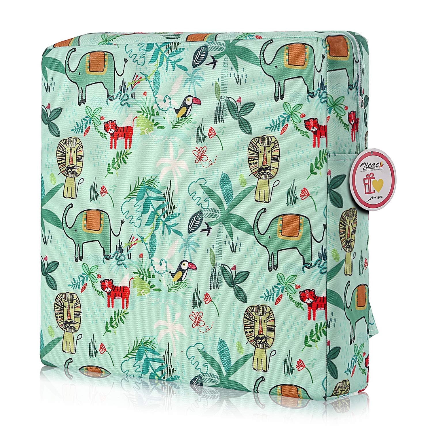 Zicac cushion with detachable washable cover for easy cleanup