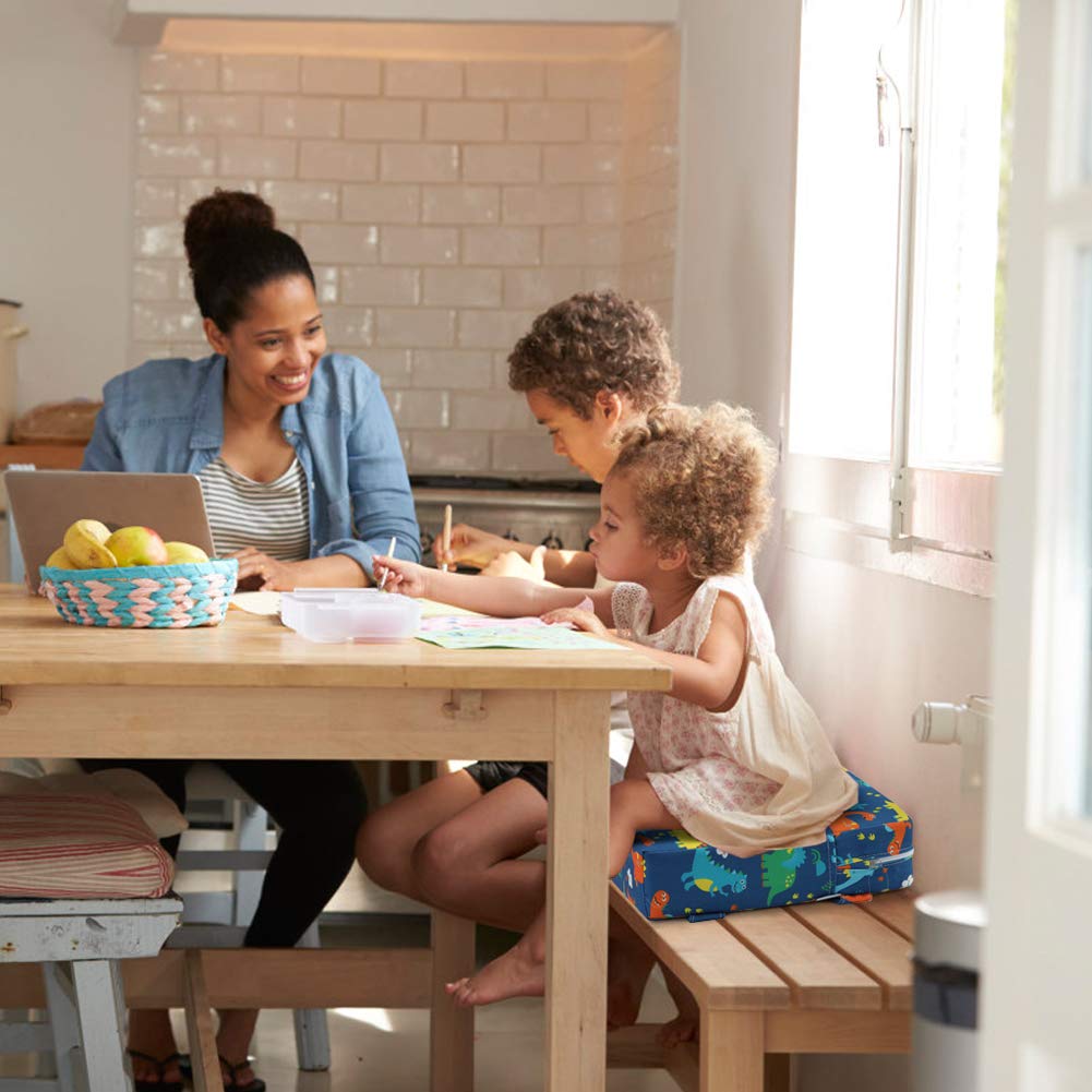 Zicac high chair seat pad offers durable comfort for kids at table.